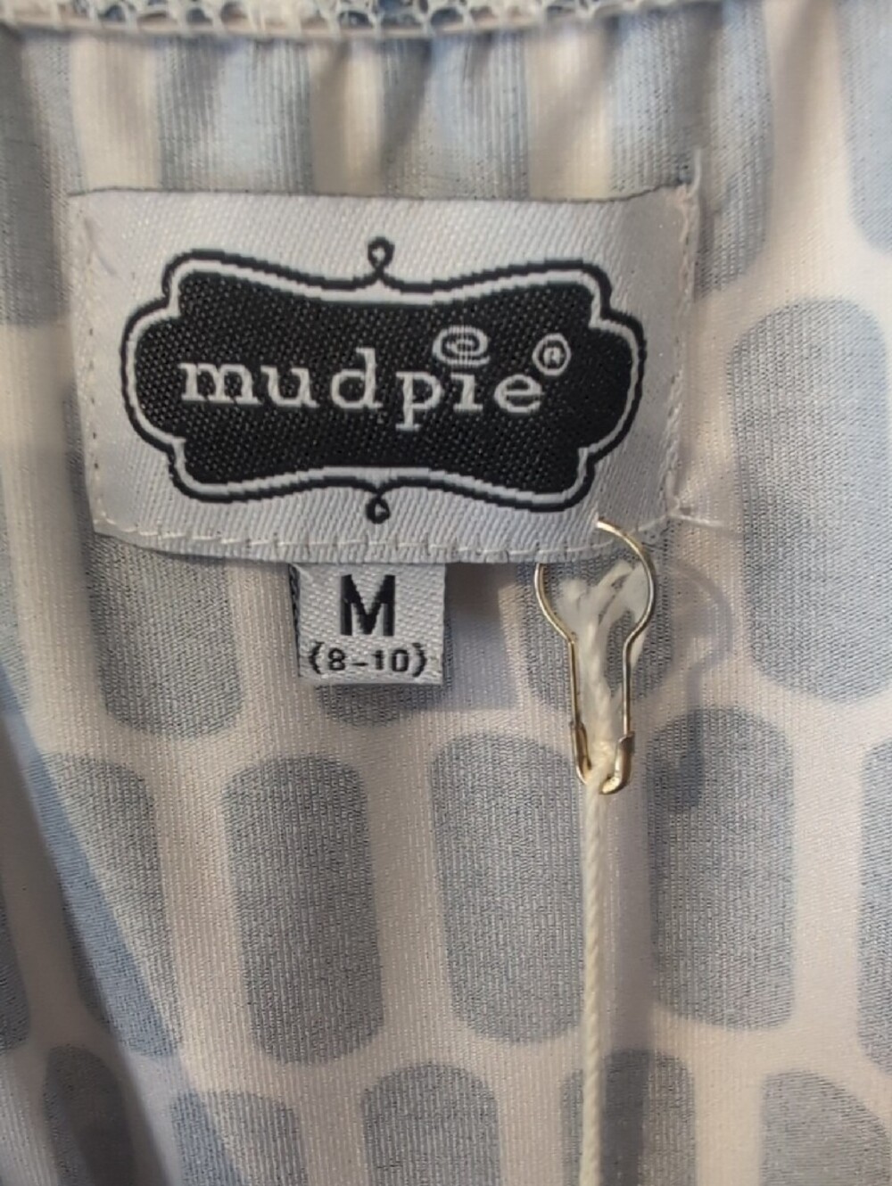 Mud Pie Geometric Mini Dress NWT Size M - Picture 5 of 8
